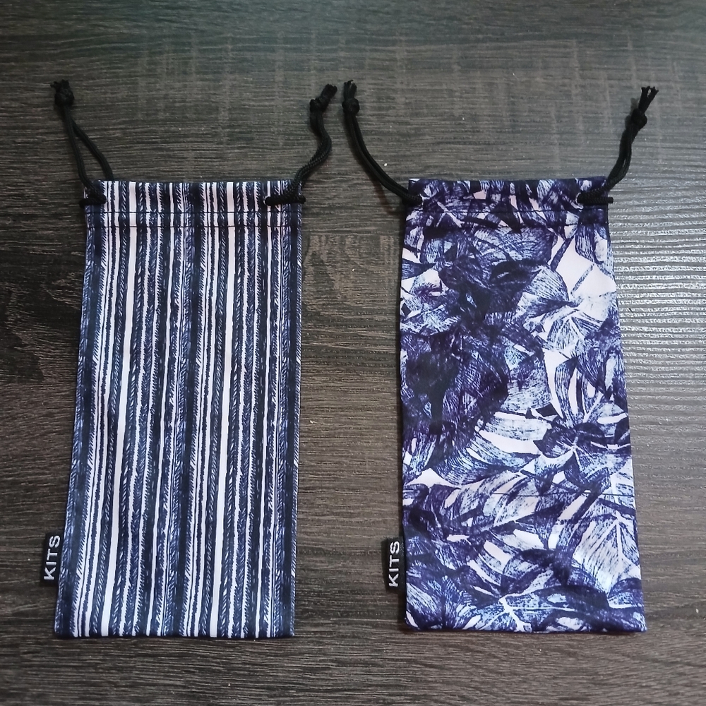 Fabric Eyeglass Sunglass Cases Bags NEW